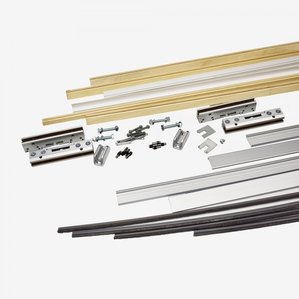 VETRO GÅNGJÄRN FÖR GLASDÖRRAR I EvoKit-SKJUT PARDÖRR (1)