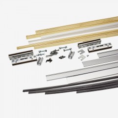 VETRO GÅNGJÄRN FÖR GLASDÖRRAR I EvoKit-SKJUT PARDÖRR